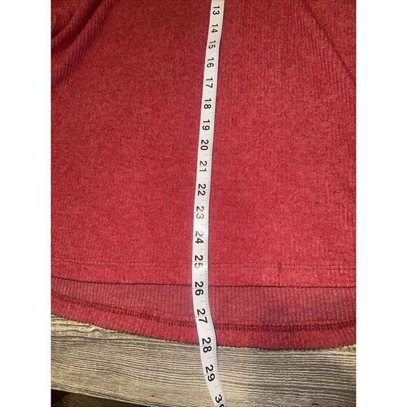 Lemon Tart Womans Burgundy Long Sleeve Shirt. Size Plus 1X. NWOT. P - Picture 9 of 9